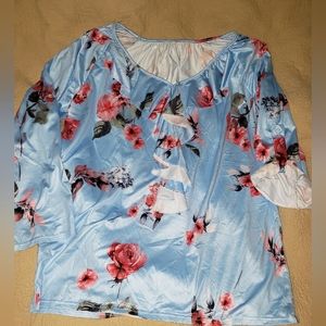Rosegal 2XL Blue Top